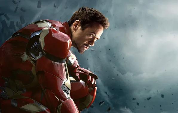 Картинка Action, Metal, Fantasy, Clouds, Sky, Hero, the, Steel, Iron Man, and, Wallpaper, Guns, Super, Boy, …