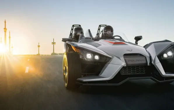 Картинка beautiful, comfort, hi-tech, Polaris, Slingshot, tecnology, sporty, tricycle, 009