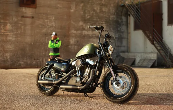 Картинка Harley Davidson, Harley-Davidson, Custom, Bobber, XL1200X, Ben's Personal 48