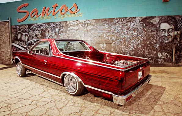 Картинка Chevrolet, Lowrider, Pickup, El Camino, Modified