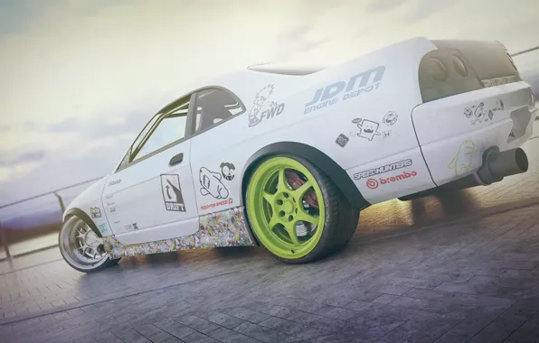 Картинка Ниссан, Nissan, Skyline, Tuning, GTS, Скайлайн, R33