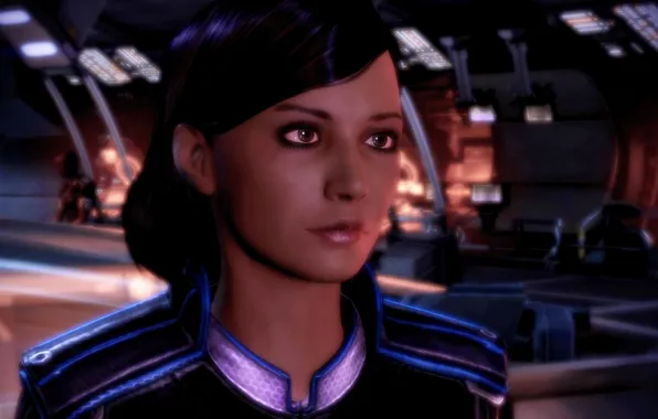 Картинка Саманта, Mass, Effect, Samantha, Трэйнор, Traynor