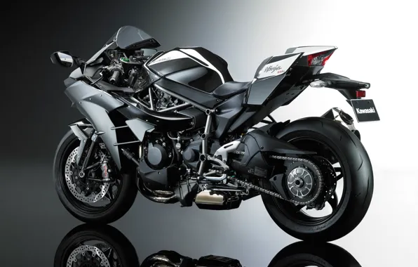 Картинка Kawasaki, motorcycle, Ninja, Kawasaki Ninja H2