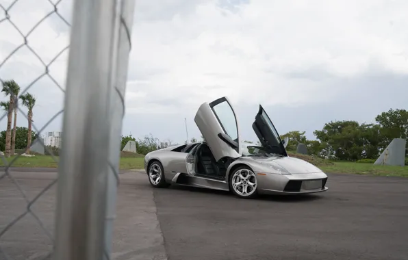 Картинка Lamborghini, суперкар, Lamborghini Murcielago, Murcielago, ламбо двери