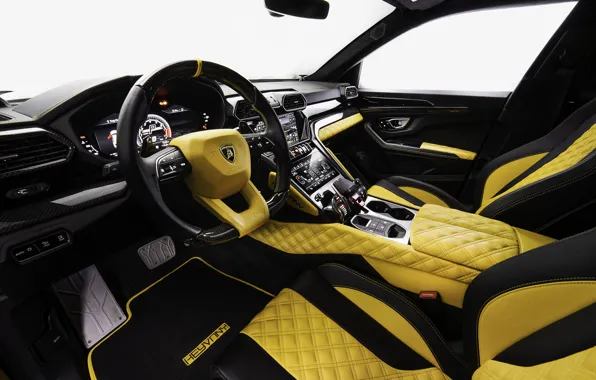 Картинка тюнинг, Lamborghini, салон, tuning, кроссовер, Urus, 2020, Keyvany