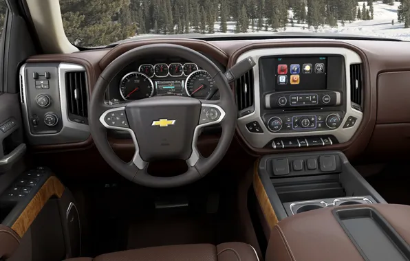 Картинка Chevrolet, Interior, Silverado, Vehicle