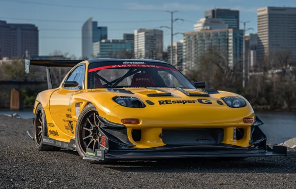 Картинка Mazda, rx7, 2005, RX-7, Mazda RX-7, JDM, Japanese Time Attack-Spec RX-7, JSpec