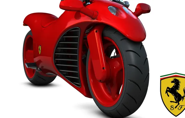 Картинка concept, ferrari, bike, prototype, wallpapers, motorsport