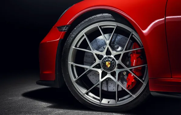 Картинка колесо, 911, Porsche, 2018, Speedster, Concept II