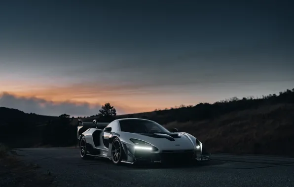 Картинка Sunset, Daytime Running Lights, Senna GTR