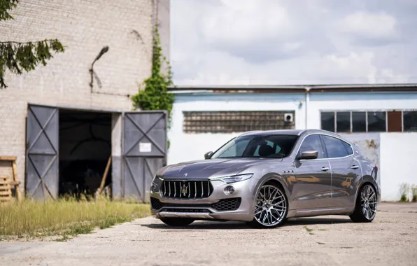 Картинка Maserati, Silver, Levante