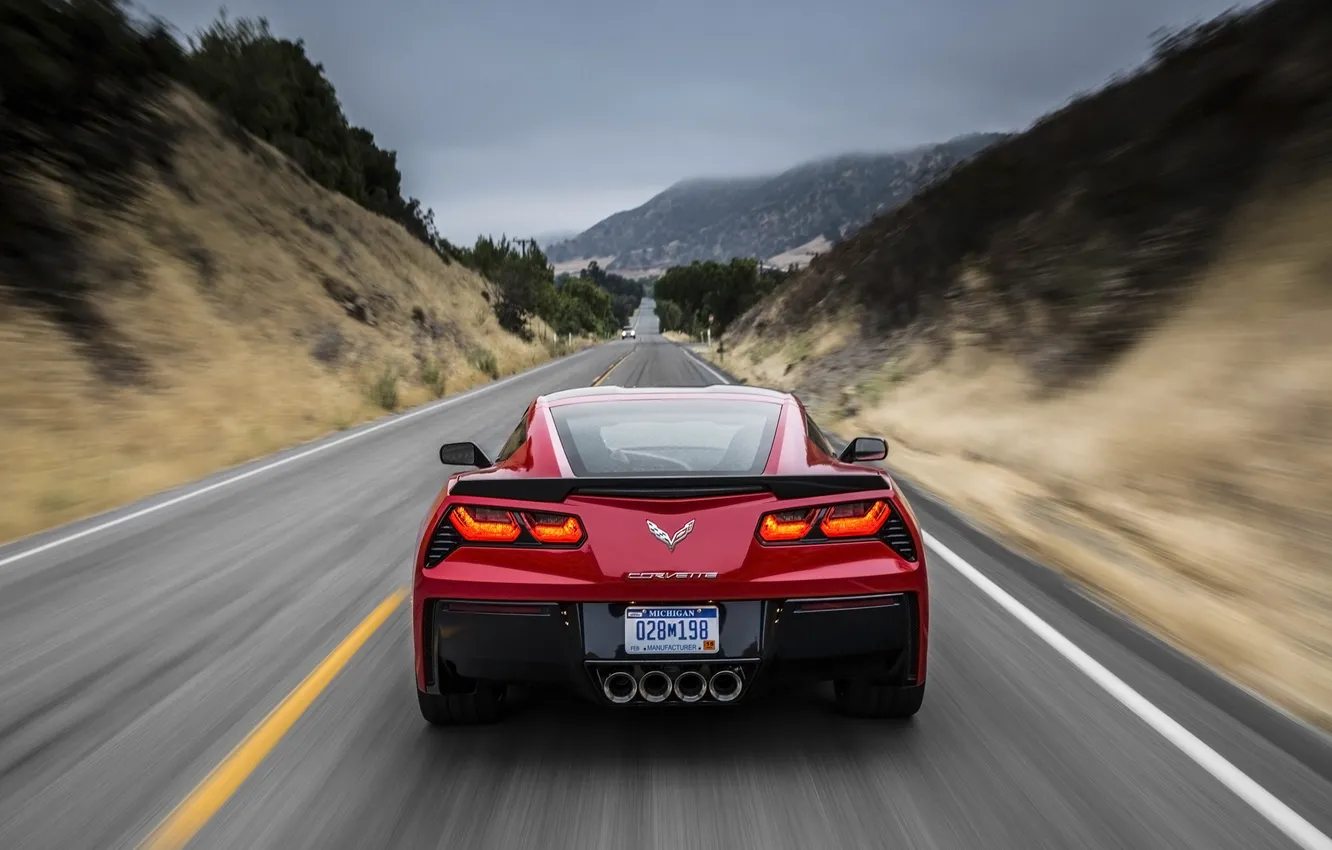 Фото обои Corvette, Chevrolet, Stingray, 2014