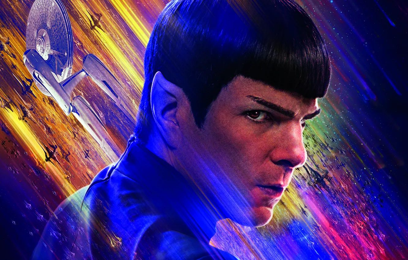 Фото обои Star Trek, Galaxy, Girls, Zachary Quinto, Chris Pine, Idris Elba, EXCLUSIVE, Beyond