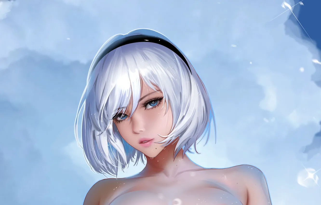 Фото обои girl, nier, nier automata