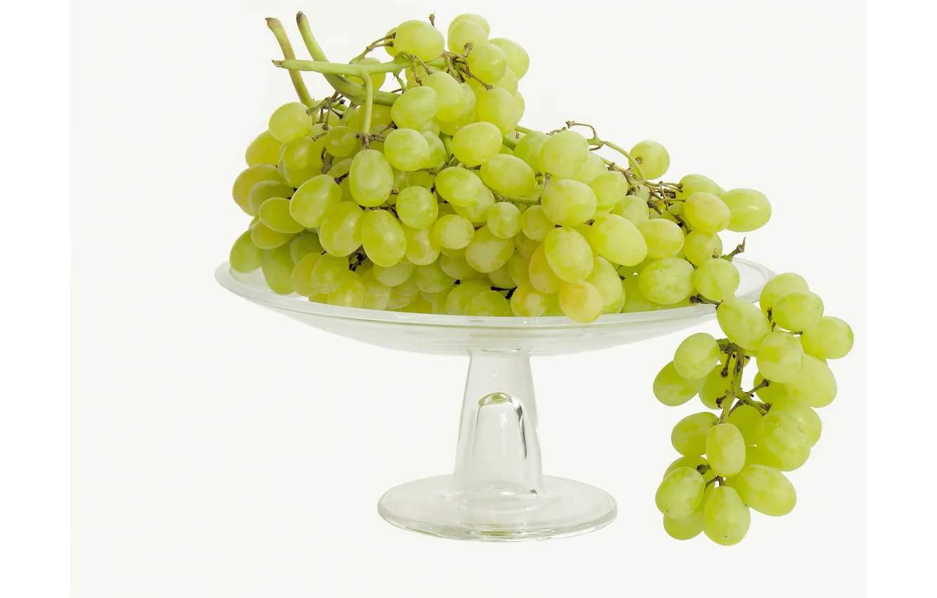 Фото обои виноград, гроздь, ваза