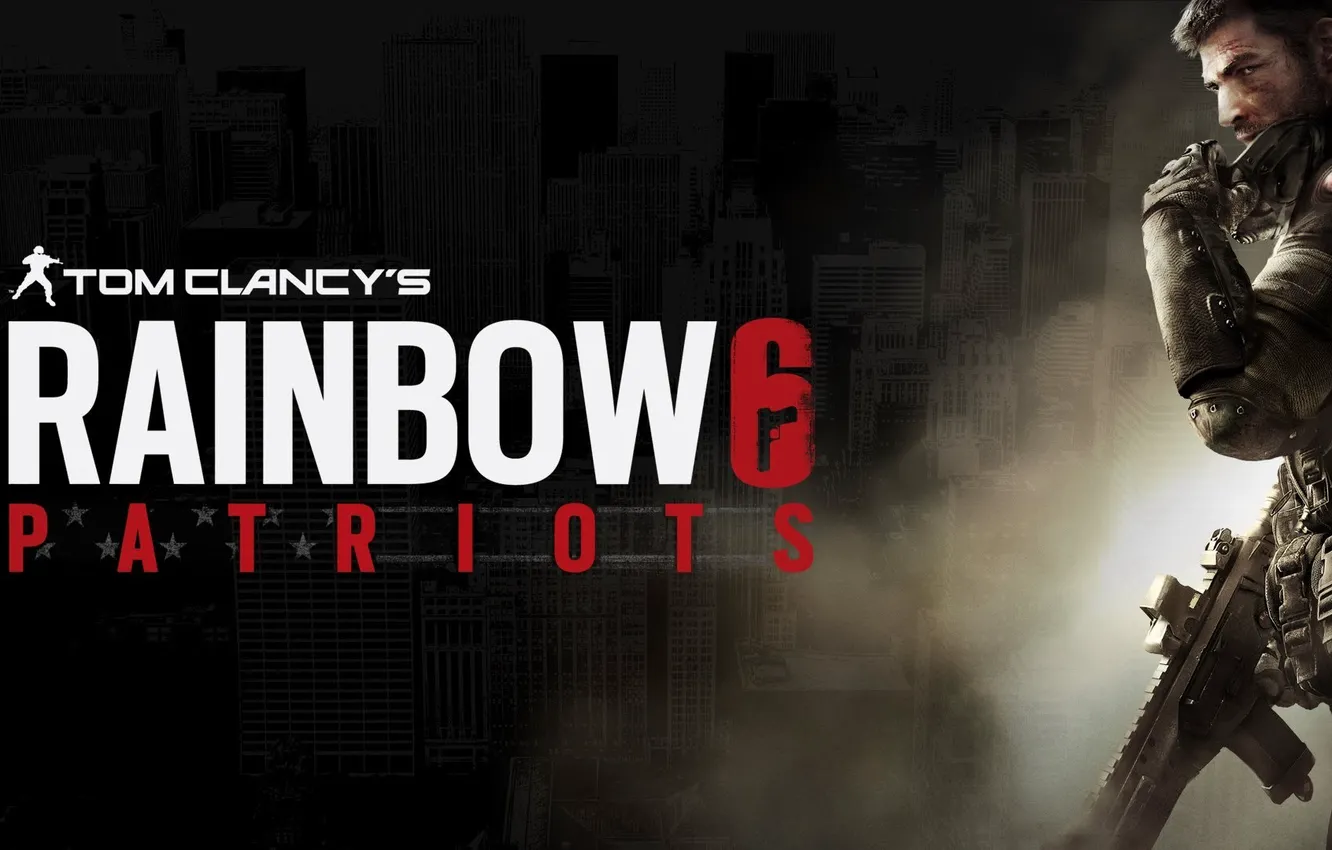 Фото обои оружие, солдат, patriots, tom clancys rainbow 6
