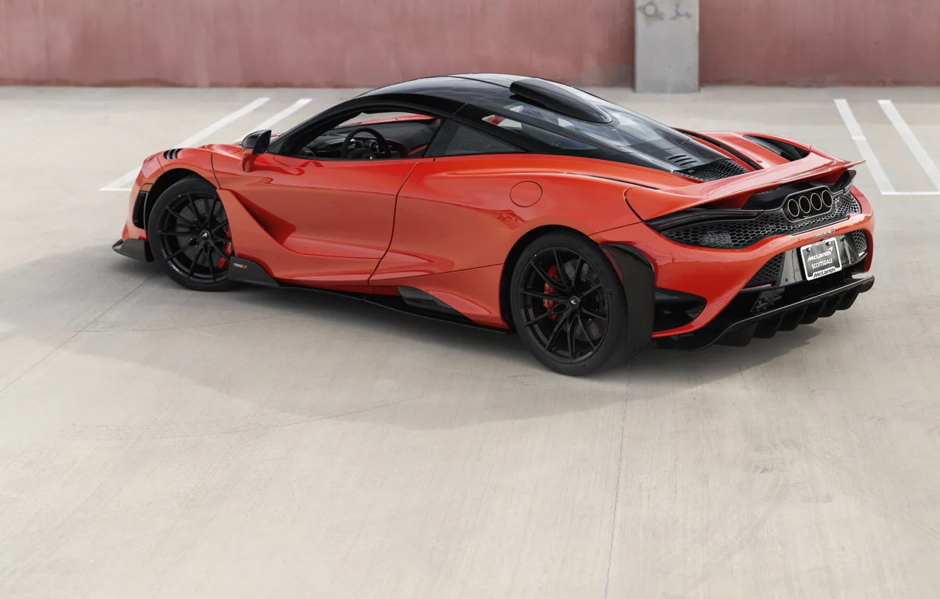 Фото обои McLaren, orange, 765LT, McLaren 765LT