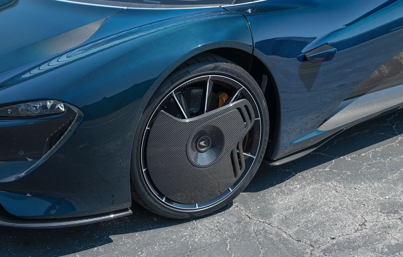 Фото обои McLaren, close-up, wheel, Speedtail, McLaren Speedtail