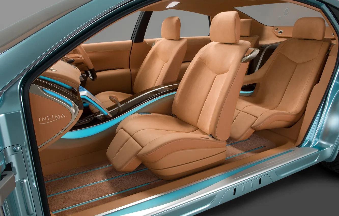 Фото обои Concept, Ниссан, Nissan, концепт-кар, седан, 2007, Nissan Intima