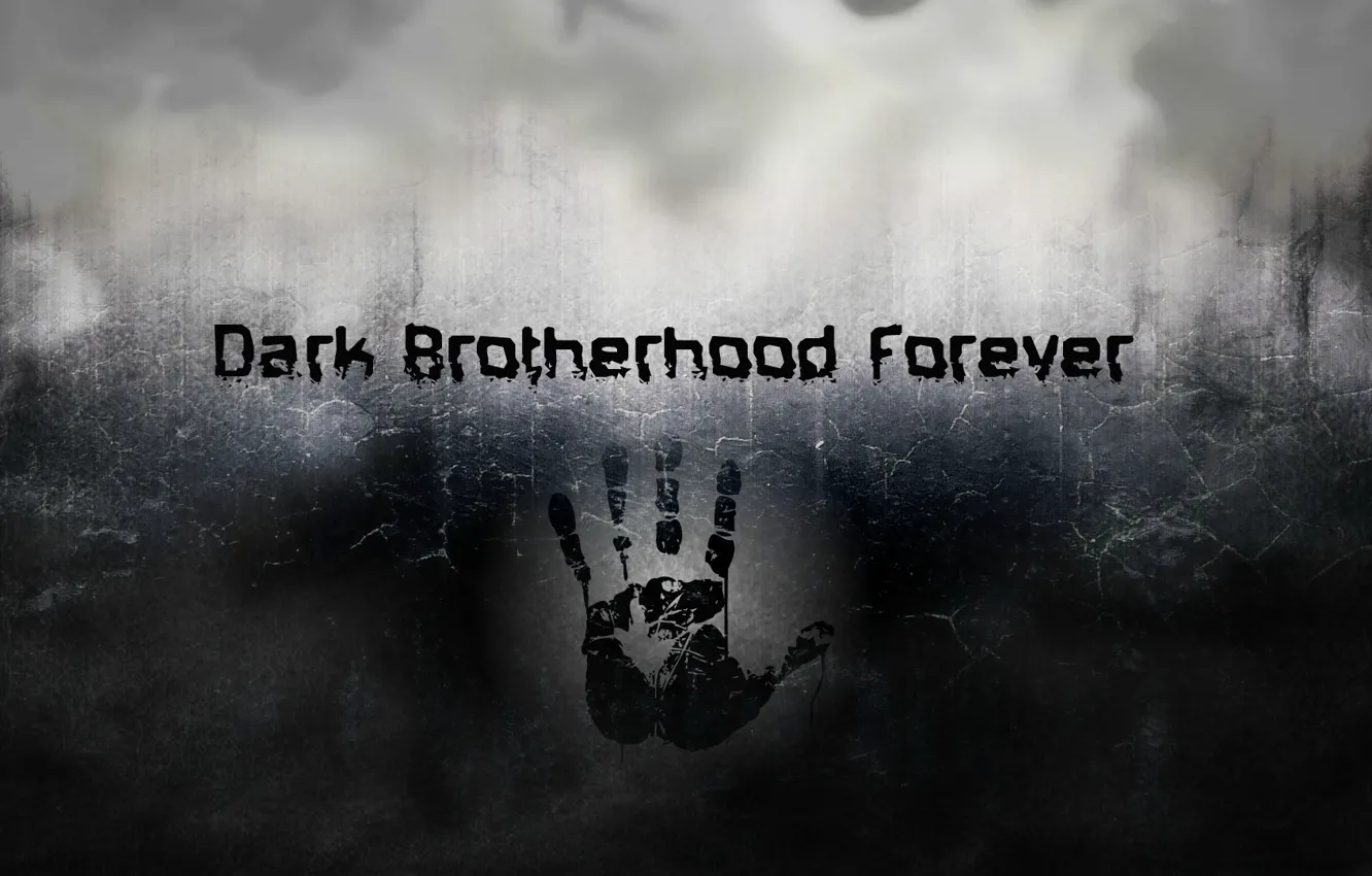 Фото обои smoke, skyrim, dark brotherhood