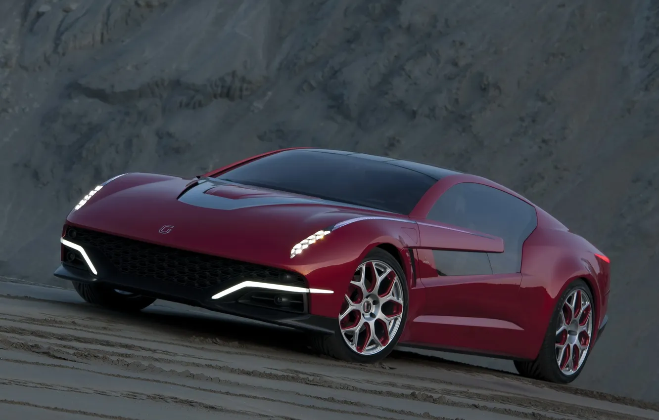 Фото обои машина, красивая, передок, Giugiaro Brivido, ItalDesign