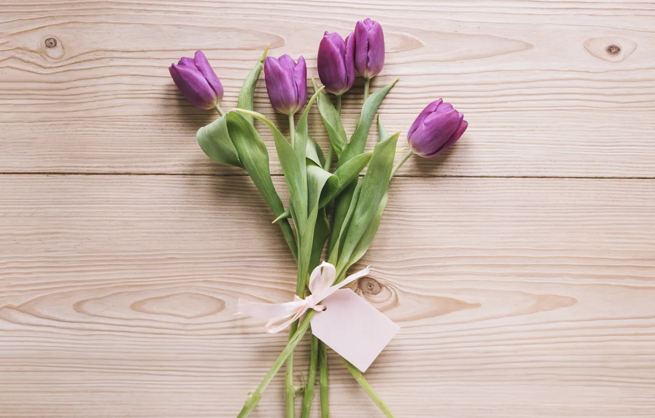 Фото обои цветы, букет, тюльпаны, love, fresh, wood, flowers, romantic
