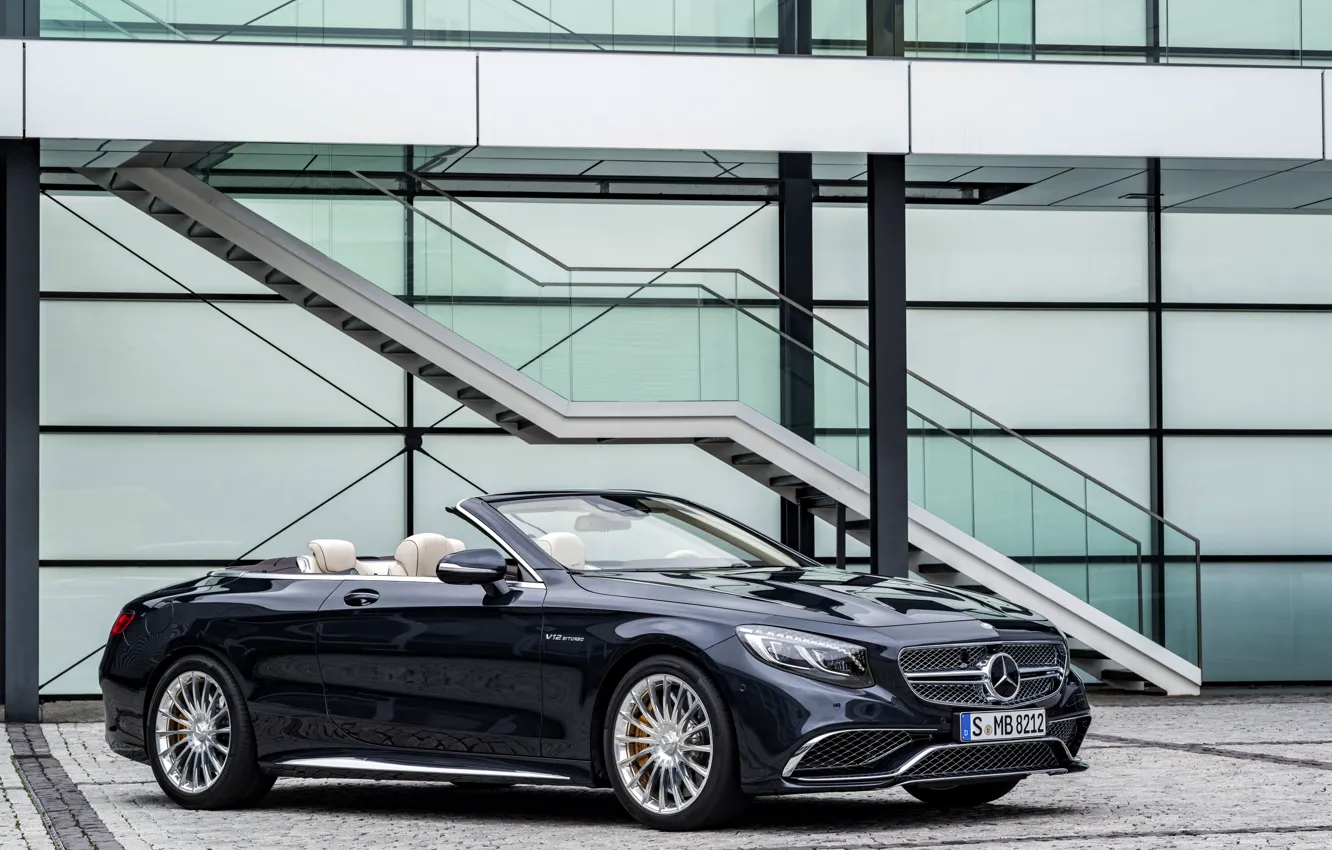 Фото обои Mercedes-Benz, кабриолет, мерседес, AMG, Cabriolet, S-Class, A217