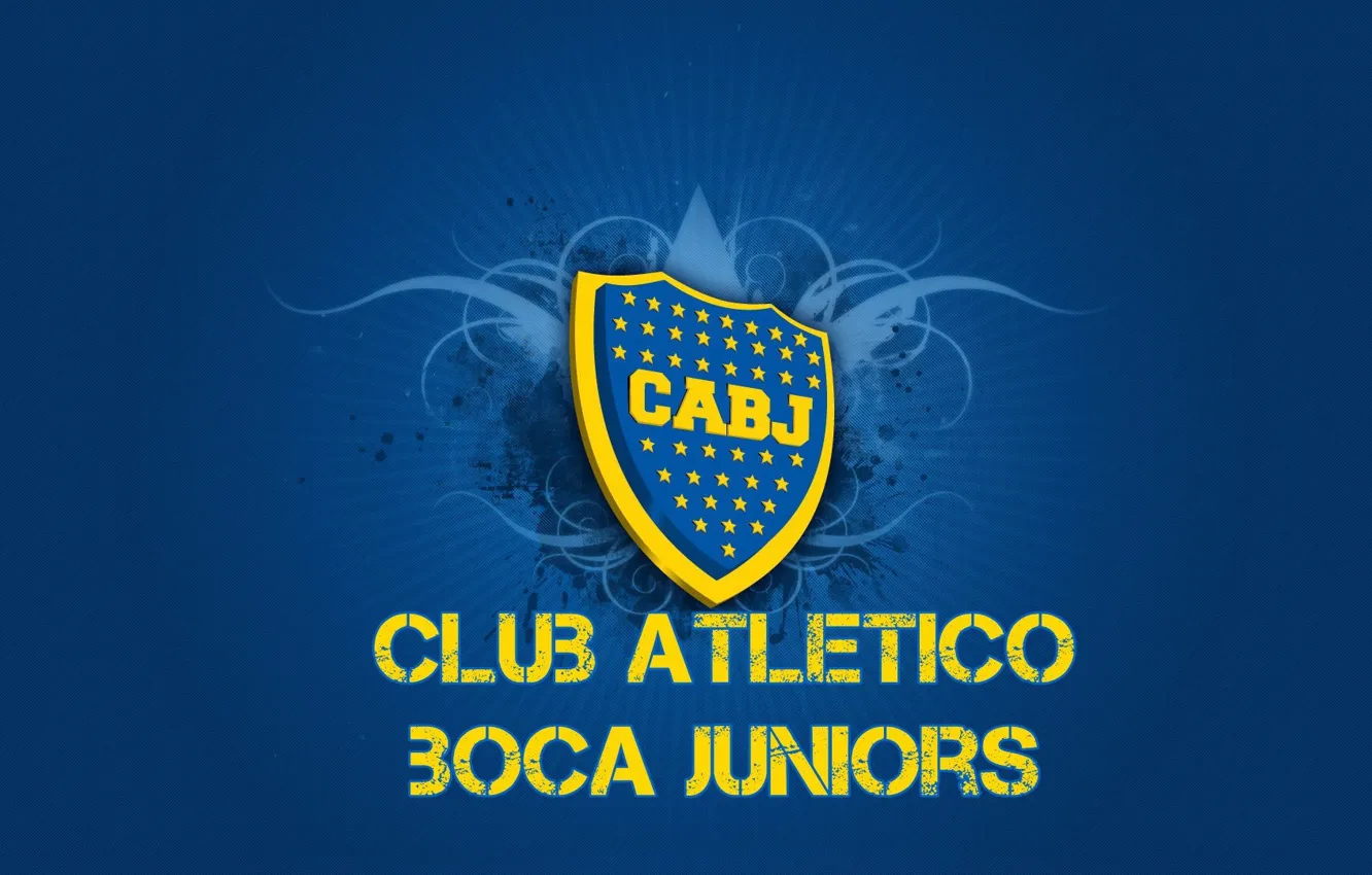 Фото обои wallpaper, sport, logo, football, Club Atletico Boca Juniors