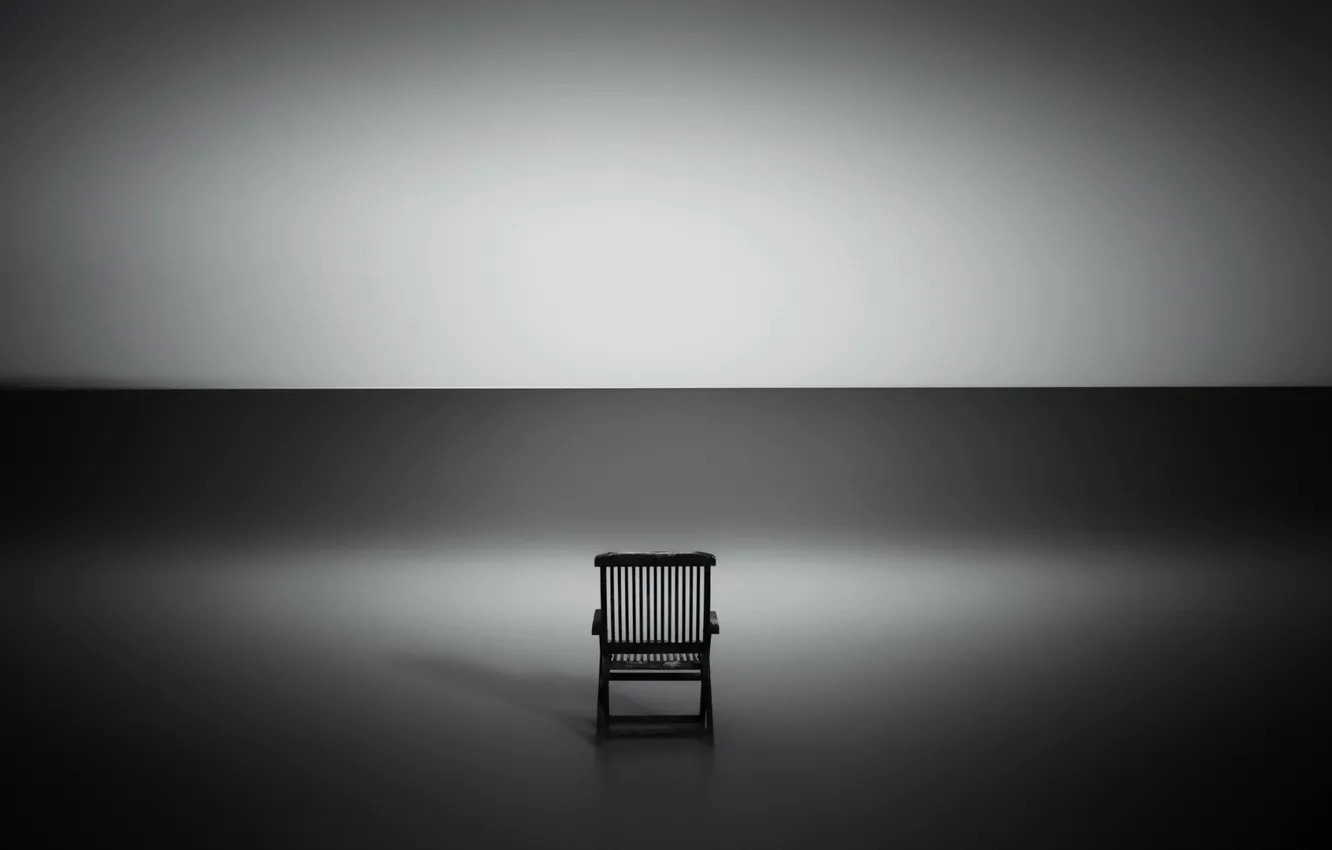 Фото обои свет, тень, стул