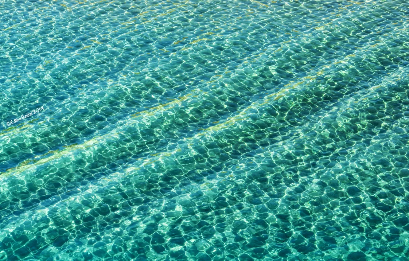 Фото обои песок, волны, лето, вода, фон, океан, дно, прозрачная