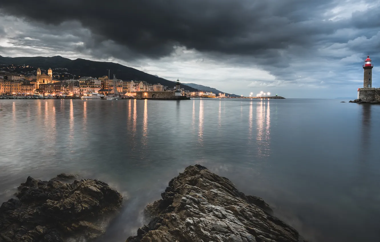 Фото обои Port, Corsica, Bastia
