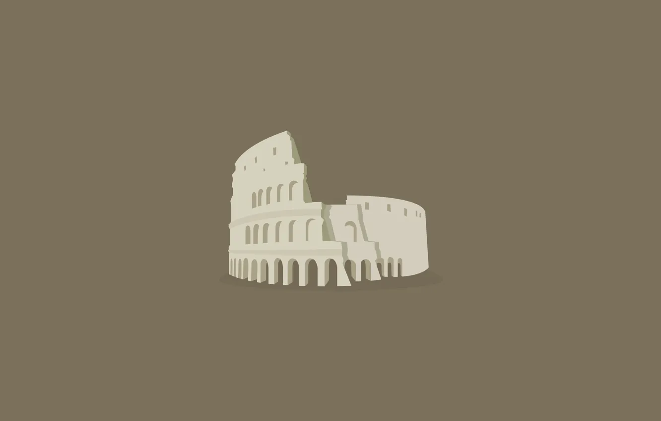 Фото обои здание, минимализм, Италия, театр, история