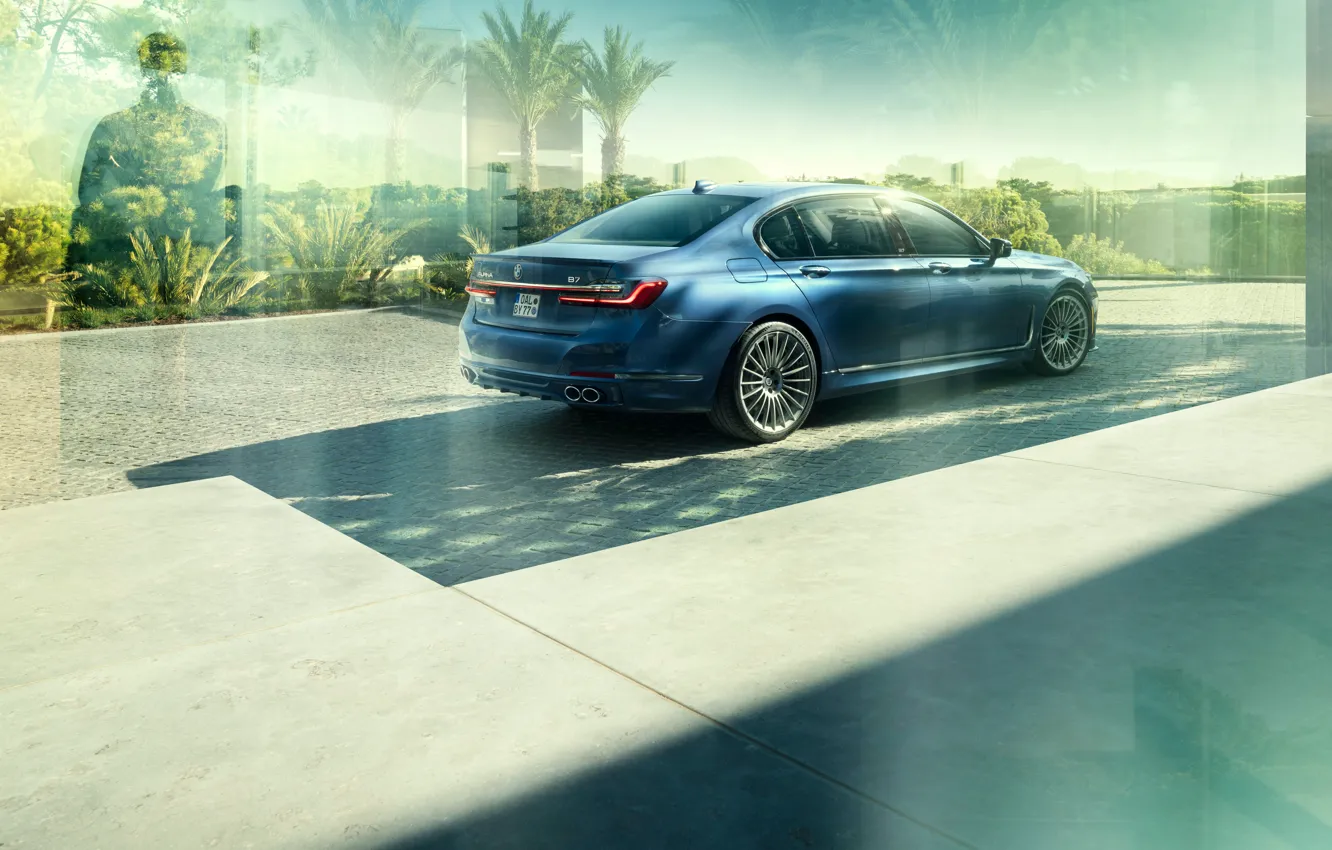 Фото обои BMW, 7-Series, Alpina, 2020, Alpina B7