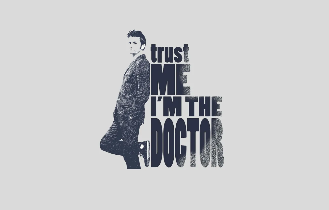 Фото обои кеды, актер, черно-белое, мужчина, Doctor Who, Доктор Кто, David Tennant, Дэвид Теннант