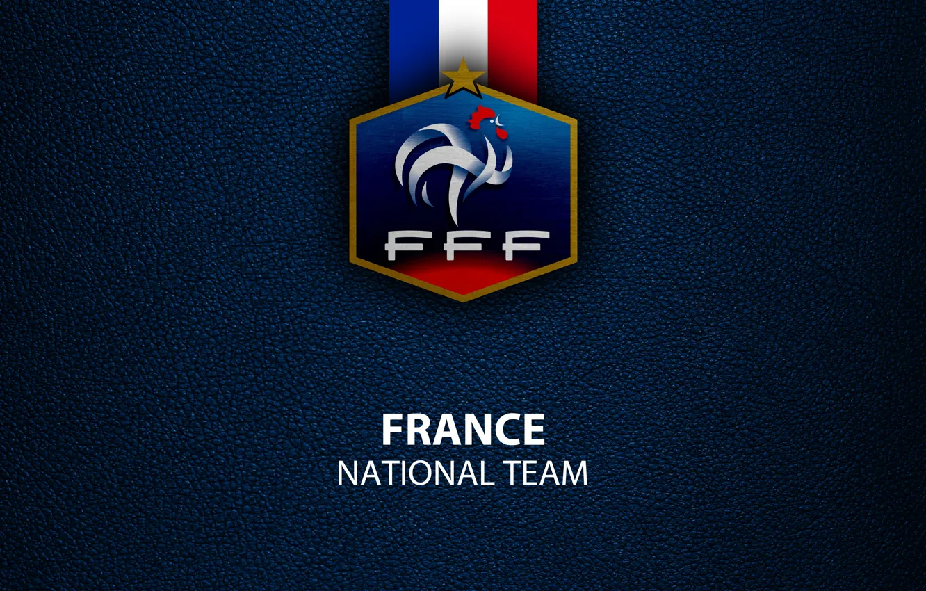 Фото обои wallpaper, sport, logo, France, football, National team
