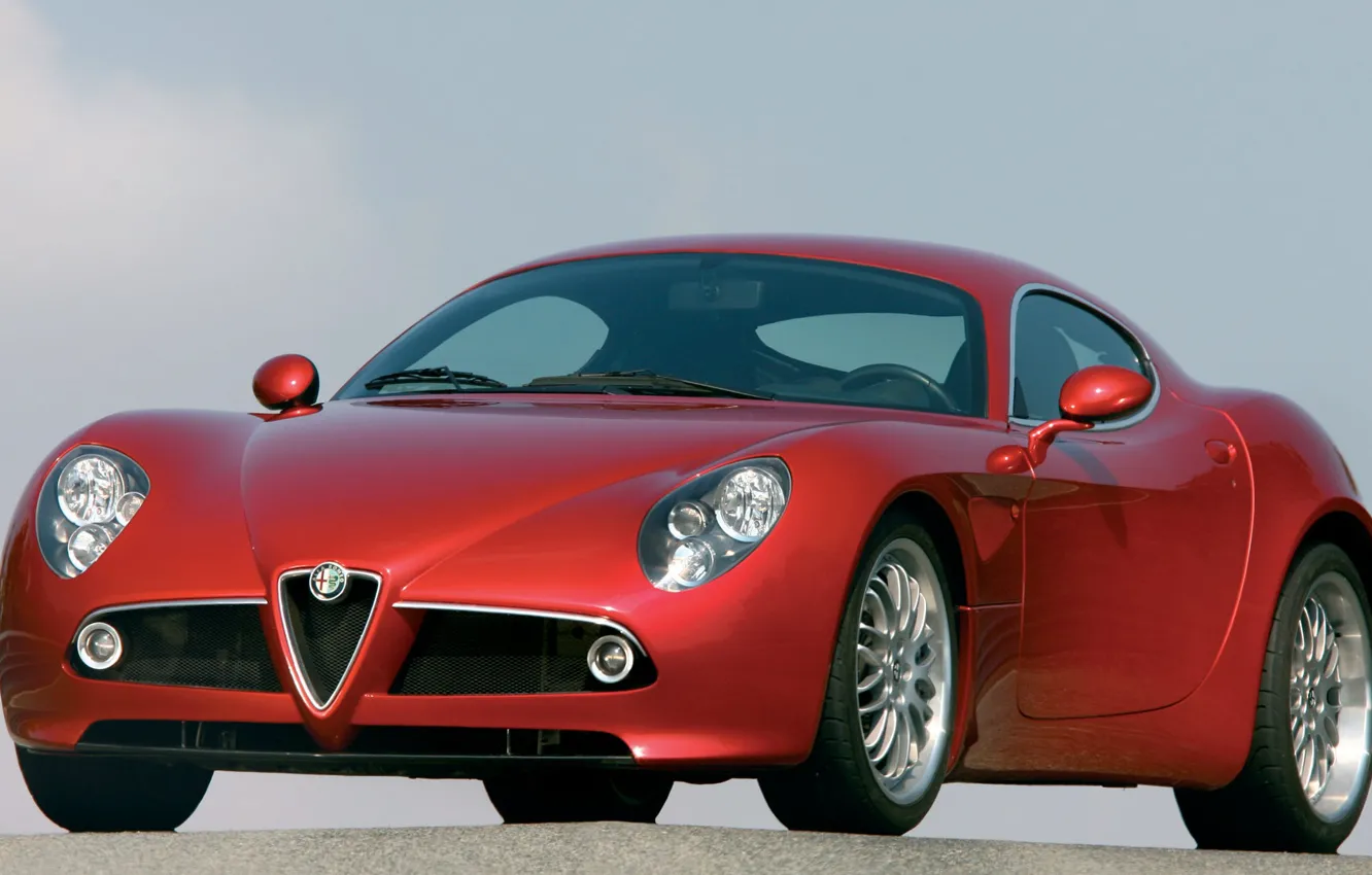 Фото обои купе, Alfa Romeo, 8C