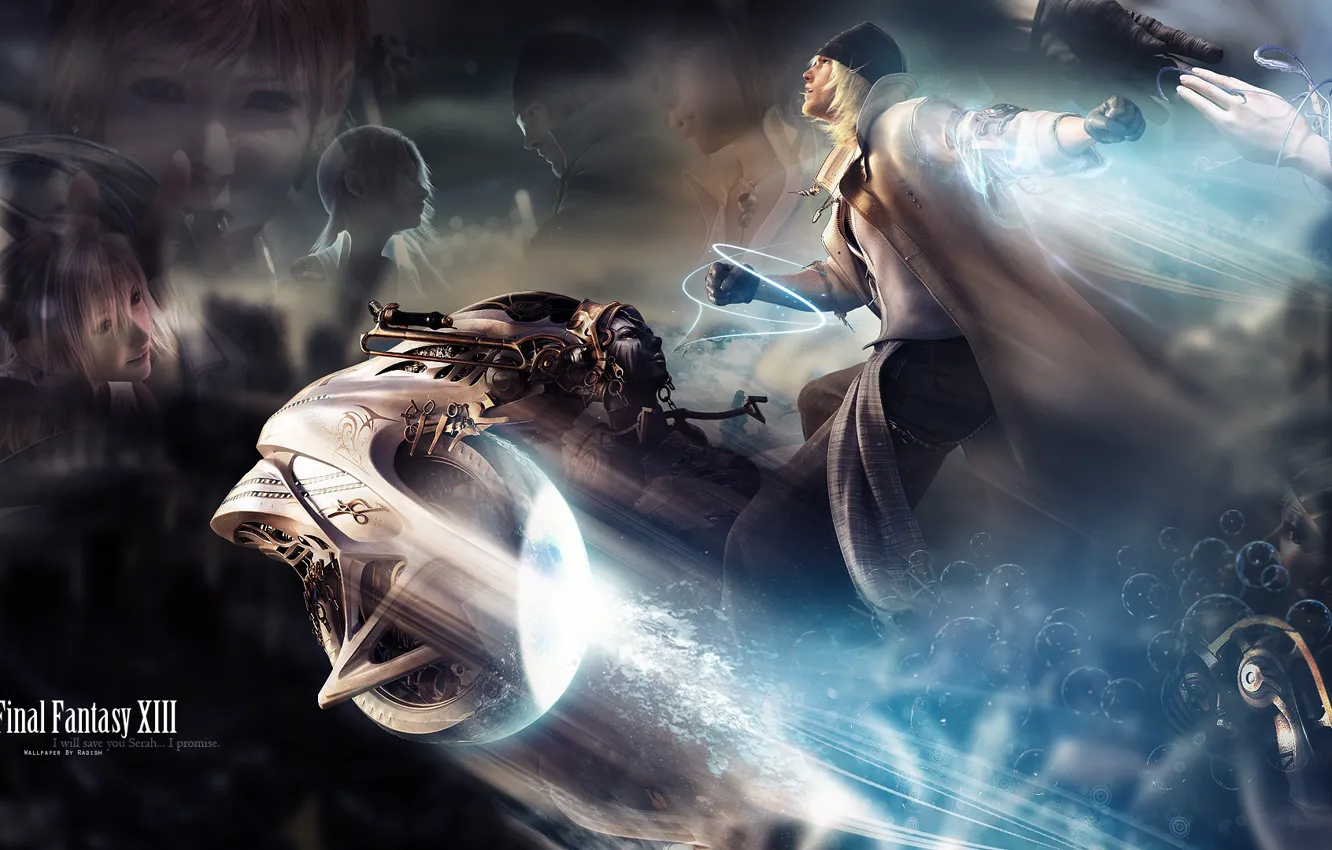 Фото обои мысли, выбор, судьбы, final fantasy13