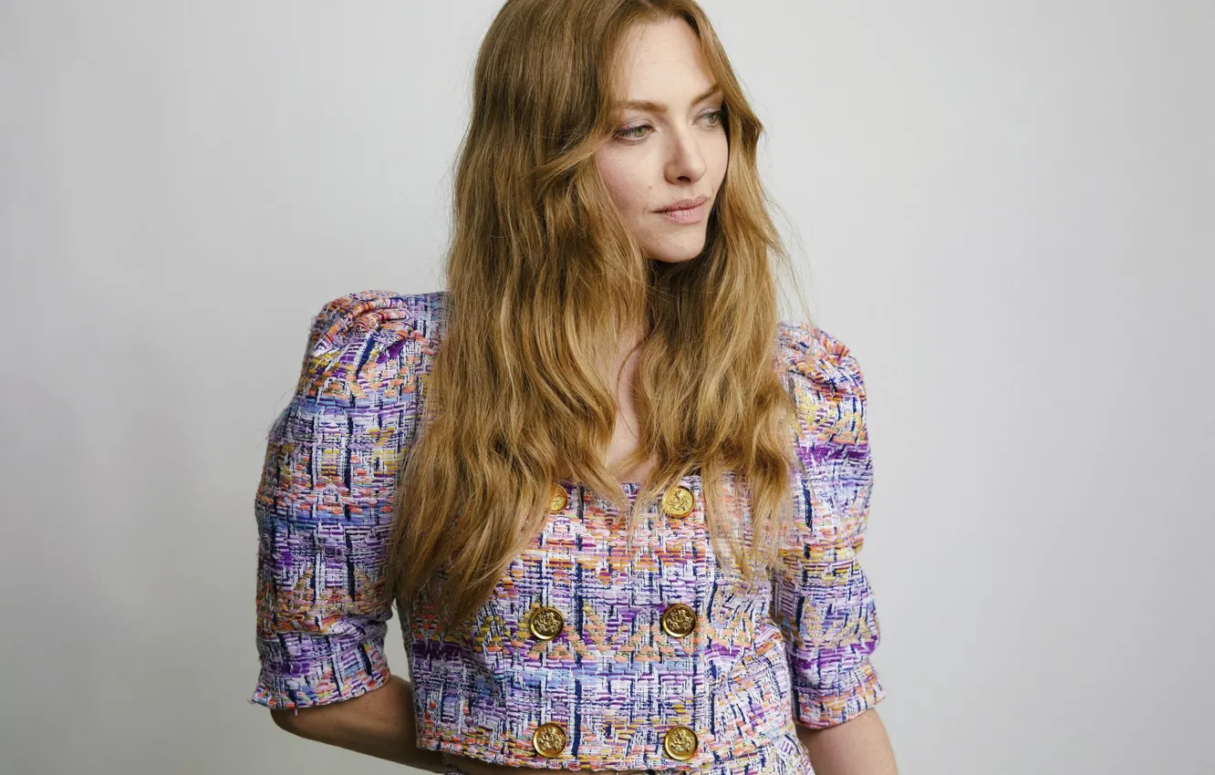 Фото обои актриса, блондинка, Amanda Seyfried