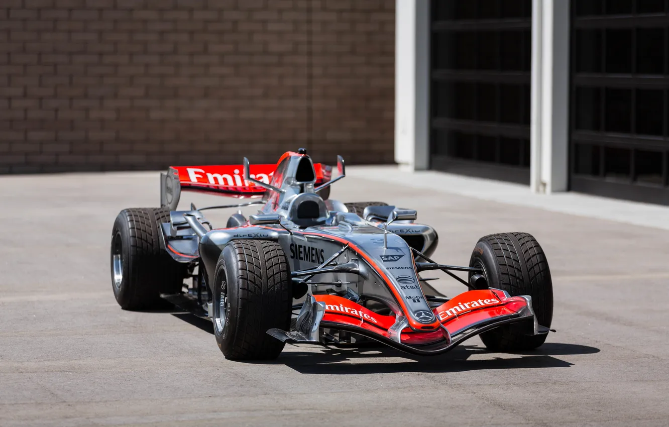 Фото обои McLaren, 2006, McLaren MP4, Formula-1, Формула-1, F-1, Гоночный автомобиль, Racing car