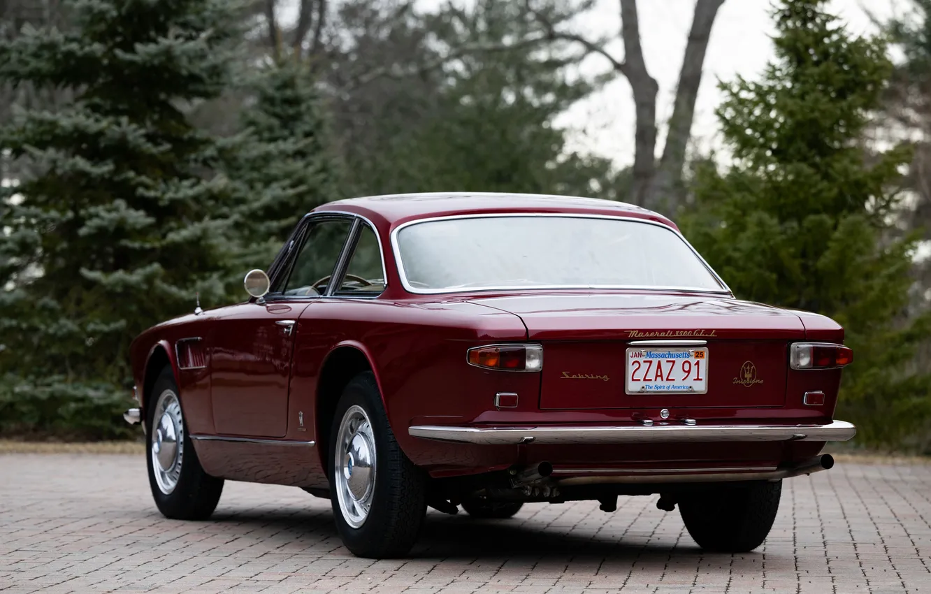 Фото обои Maserati, 1965, Sebring, Maserati 3500 GTi Sebring