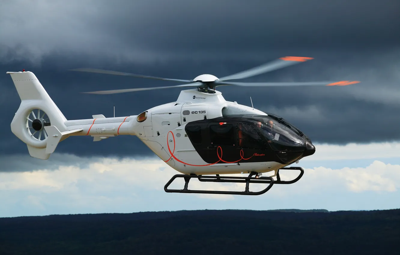 Фото обои Вертолет, EC135, Eurocopter EC135