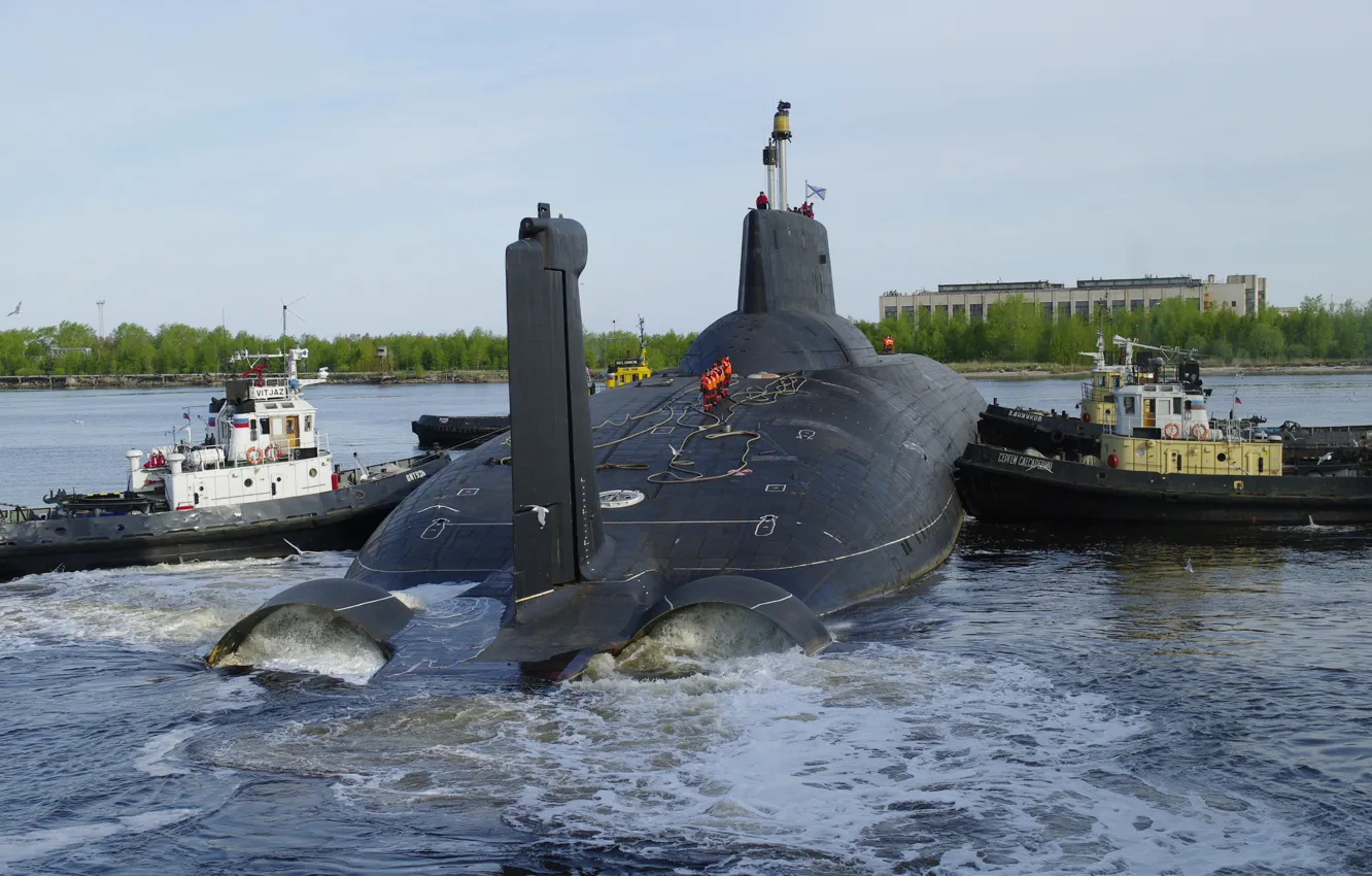 Фото обои подводный, крейсер, Дмитрий Донской
