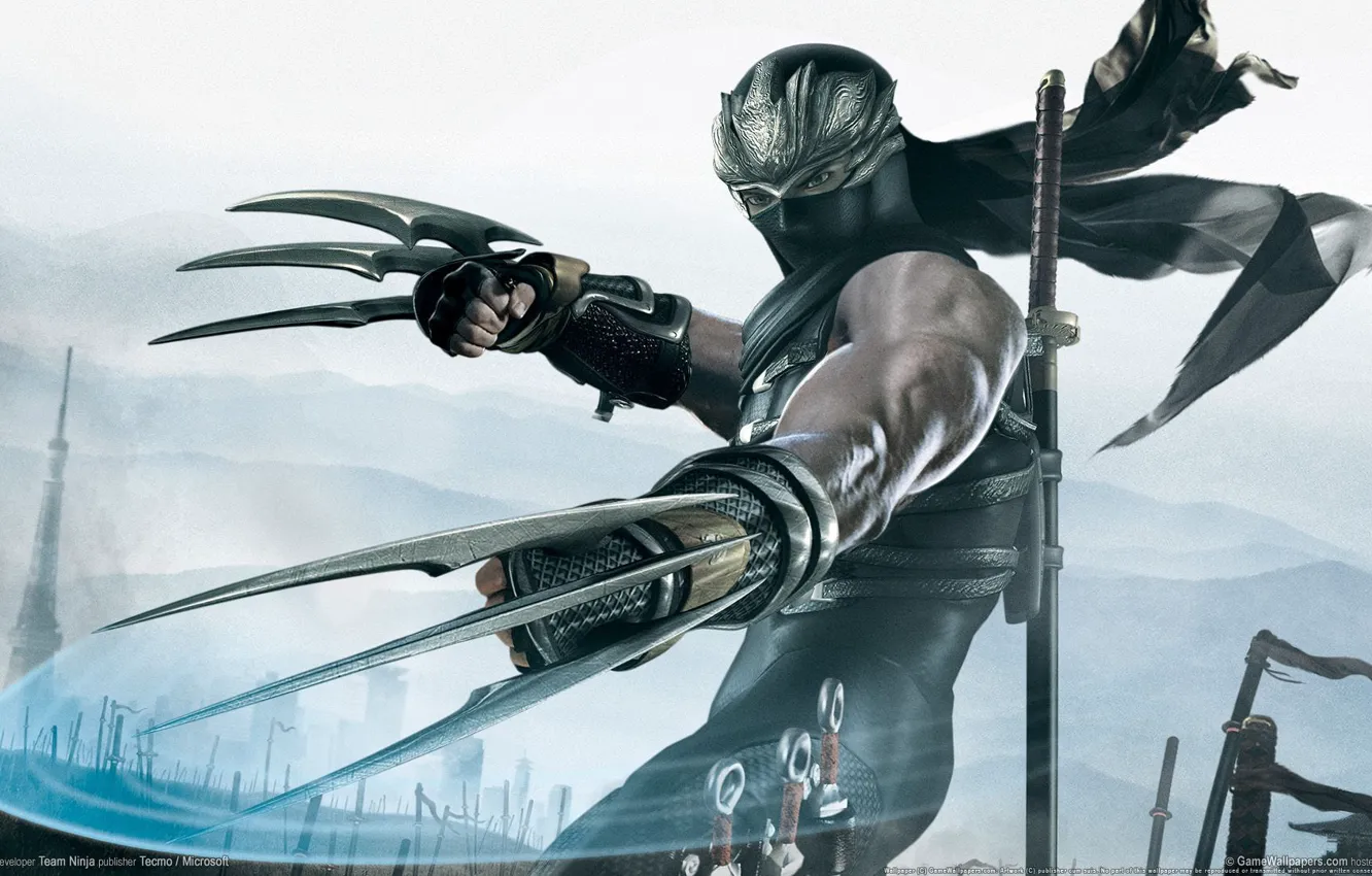 Фото обои games, weapons, ninja, claws