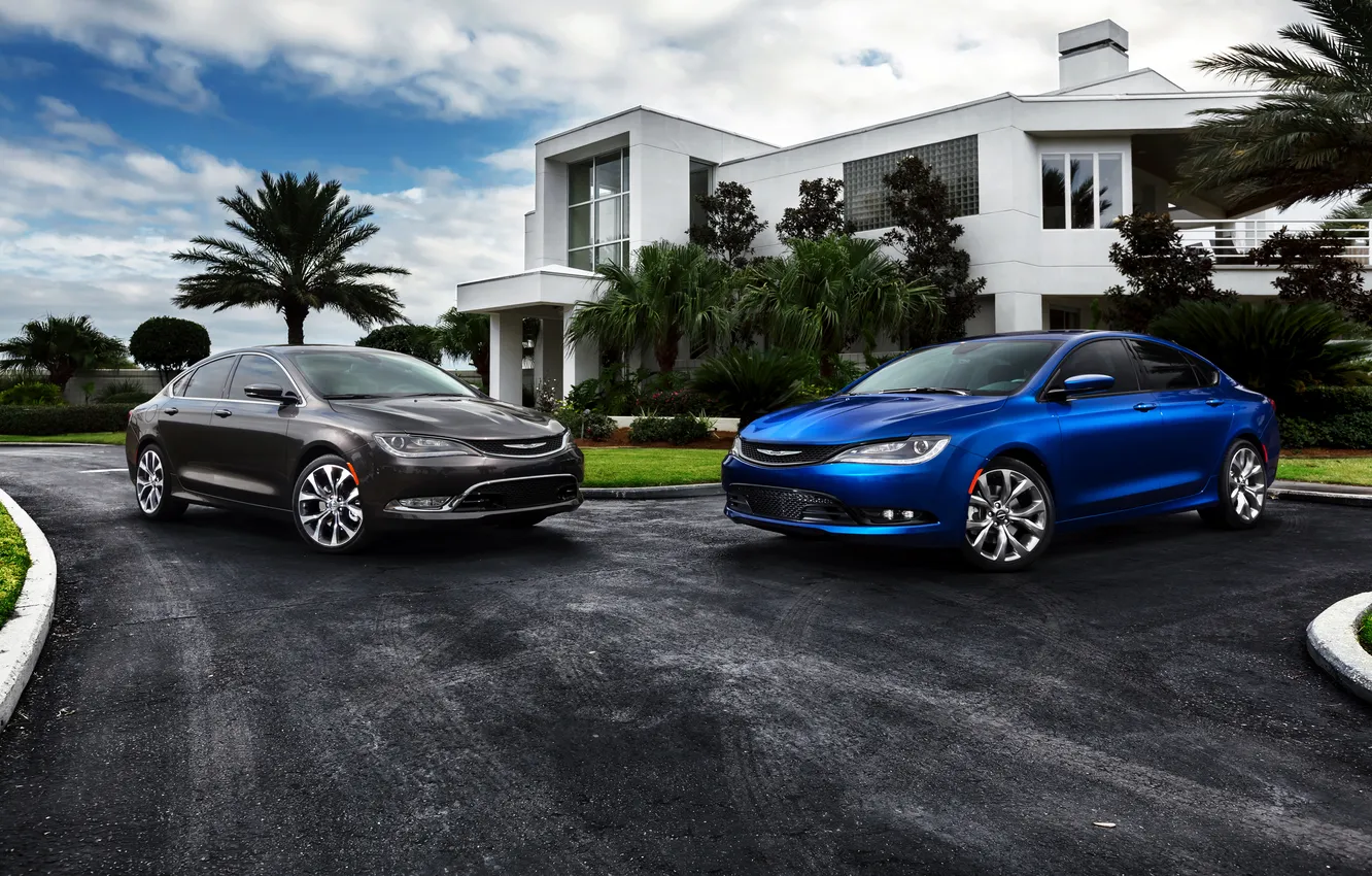 Фото обои фото, Chrysler, Автомобили, Два, 2015, Металлик, 200 S