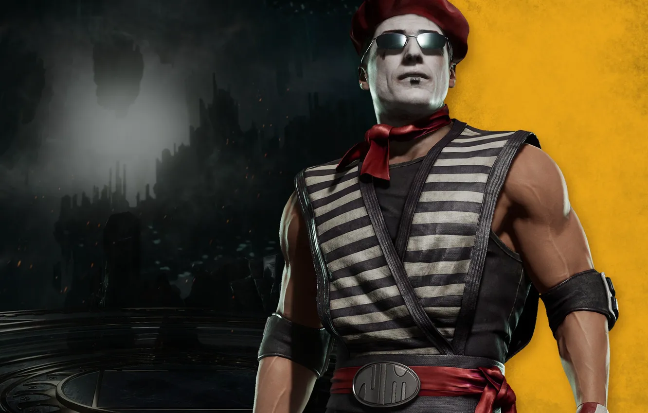 Фото обои боец, файтинг, fighting, Johnny Cage, MK11, NetherRealm Studios, Джонни Кейдж, Mortal Kombat 11