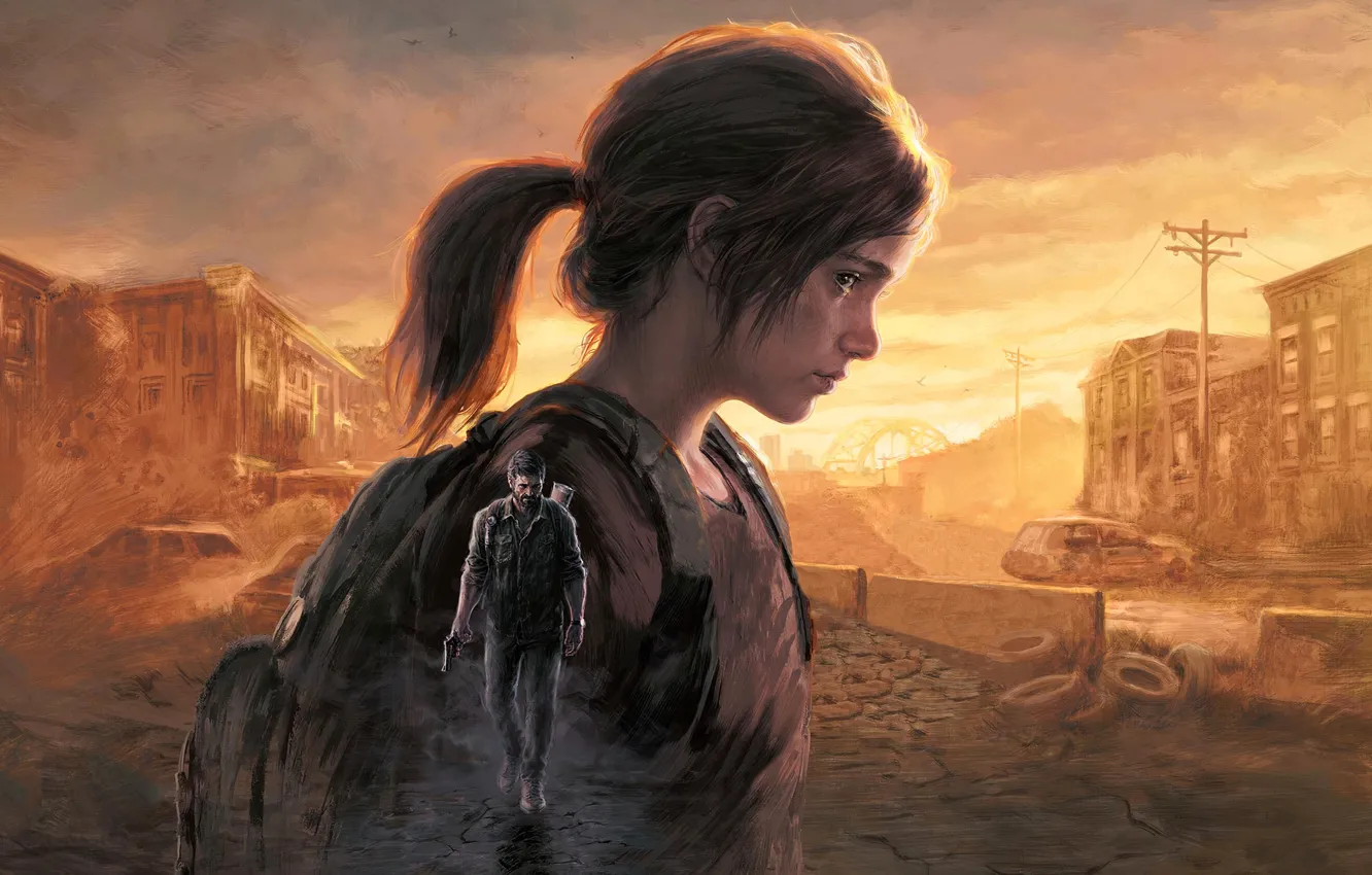 Фото обои Элли, The Last of Us, Джоэл, Naughty Dog, Ellie, The Last of Us Part 1