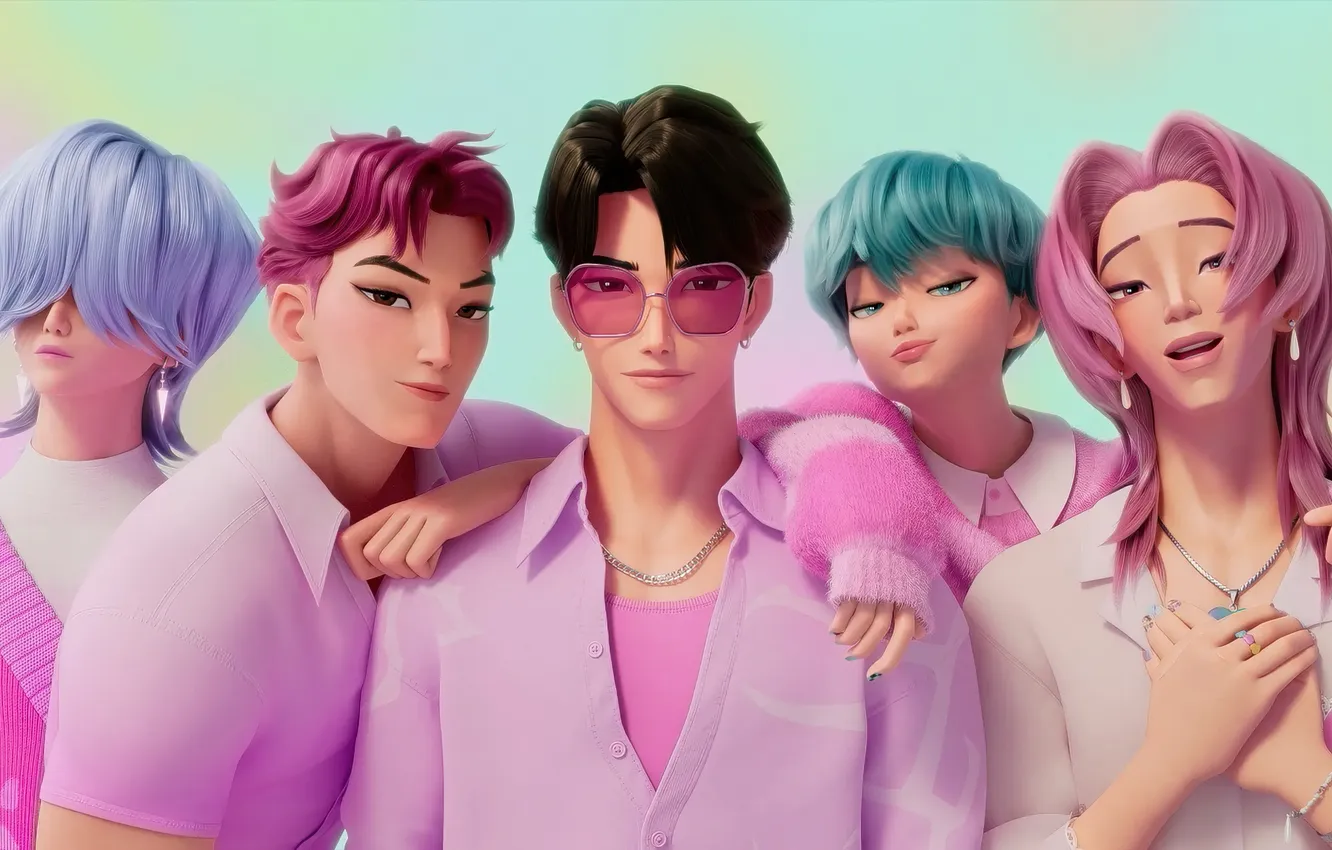 Фото обои movies, 2025 Movies, KPop Demon Hunters, Saja Boys