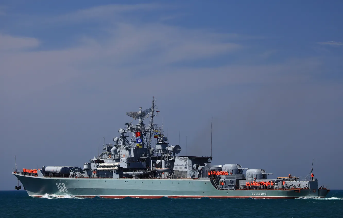 Фото обои корабль, ВМФ, СКР, Черное море, сторожевой, &quot;Пытливый&quot;