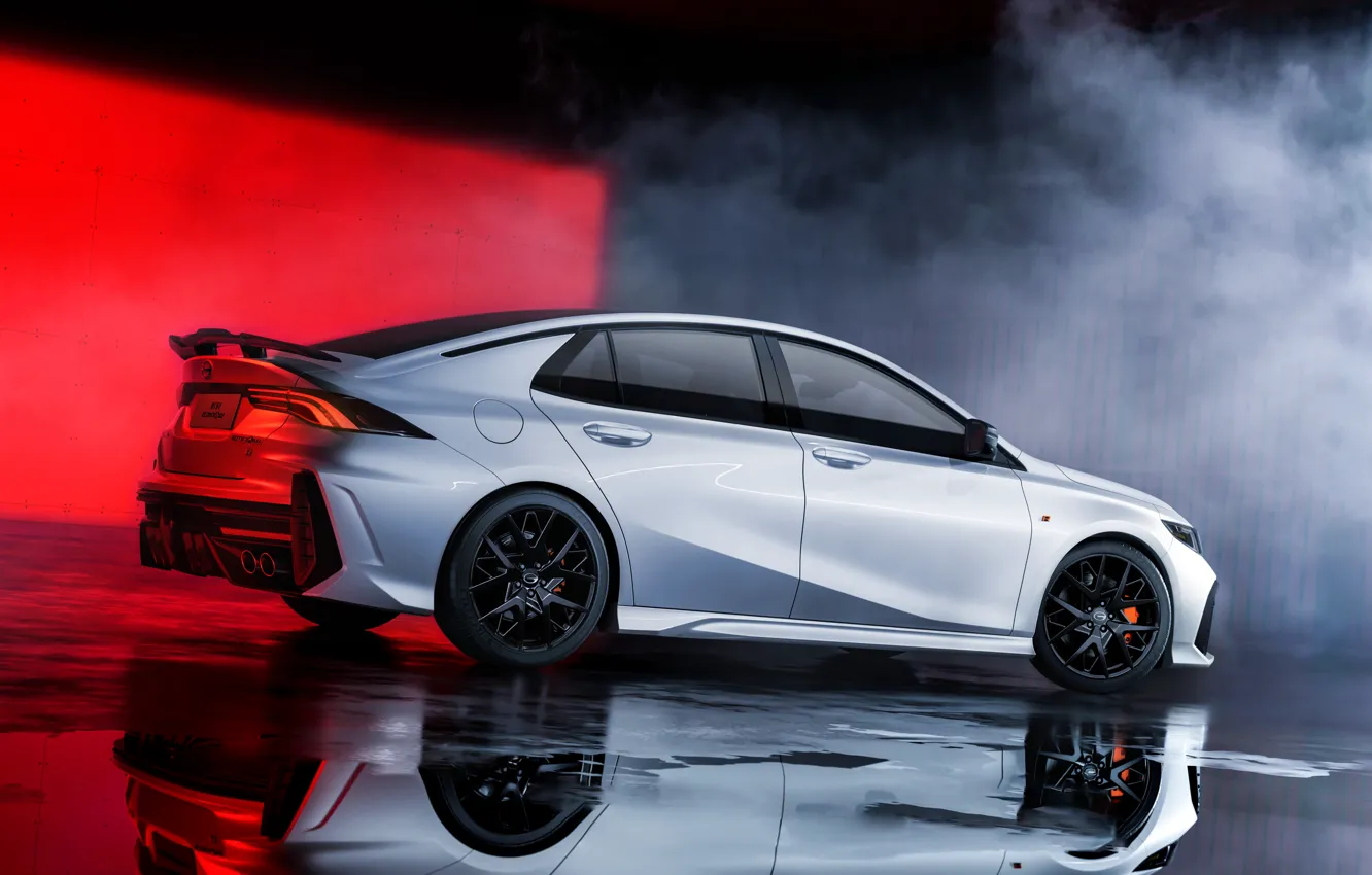 Фото обои дым, белый цвет, Trumpchi