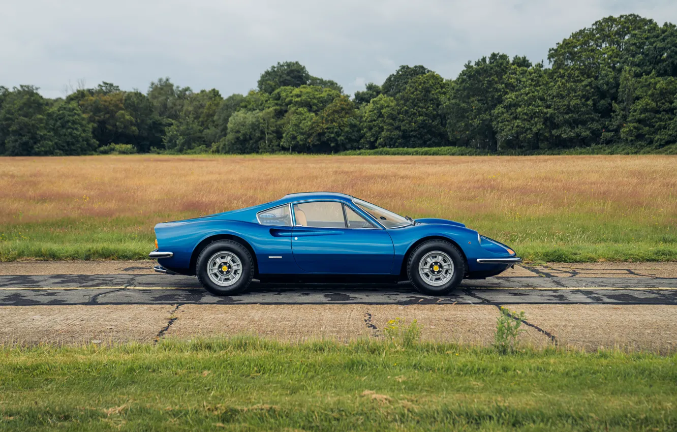 Фото обои Ferrari, 1973, Dino, Ferrari Dino 246 GT